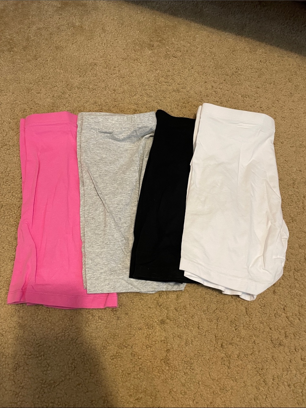 Girls biker shorts bundle